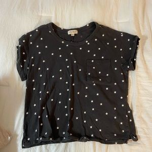 Cropped star T-shirt